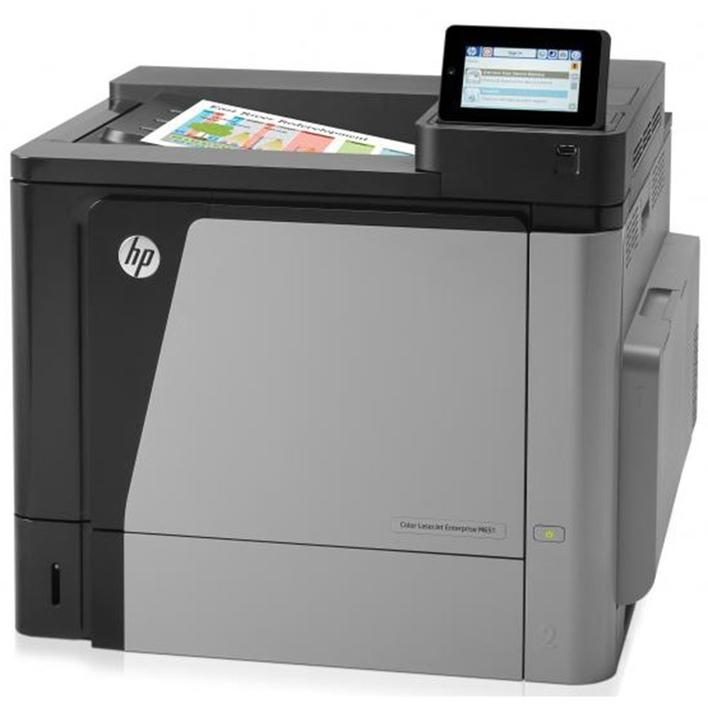 USED PRINTER HP   COLOR  LASERJET  ENTERPRIS M855