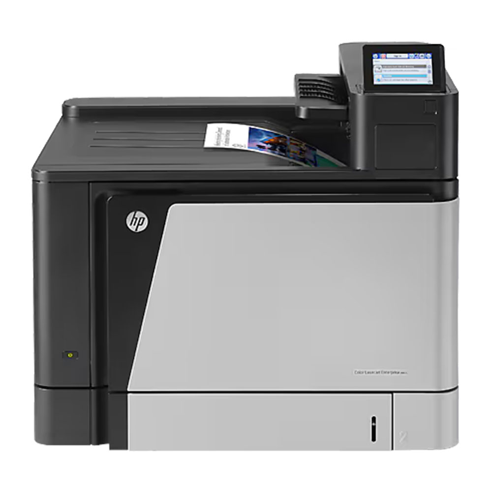 USED PRINTER HP   COLOR  LASERJET  ENTERPRIS M855