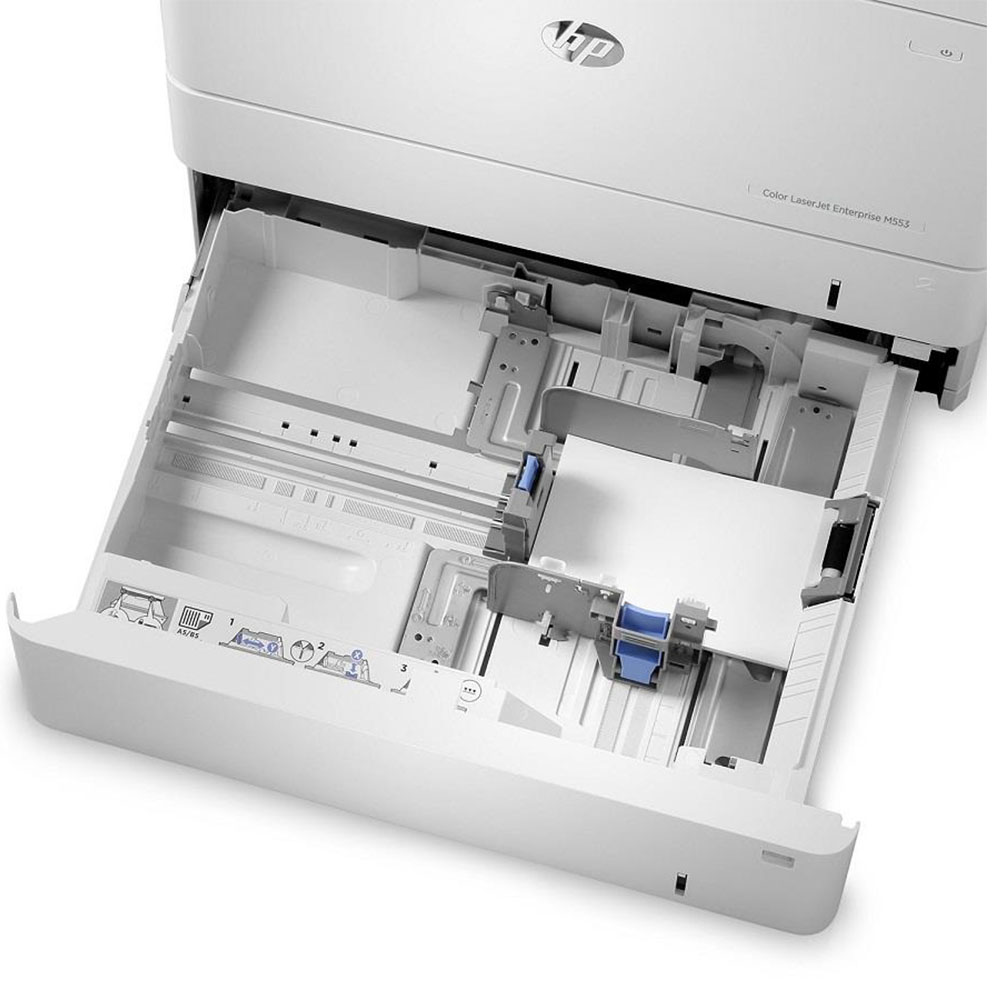 USED PRINTER HP   LASER JET  ENTERPRISE  M553DN  COLOR