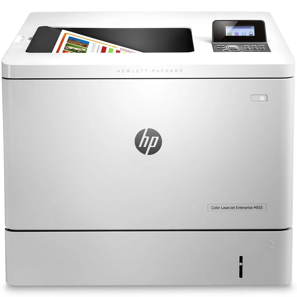 USED PRINTER HP   LASER JET  ENTERPRISE  M553DN  COLOR