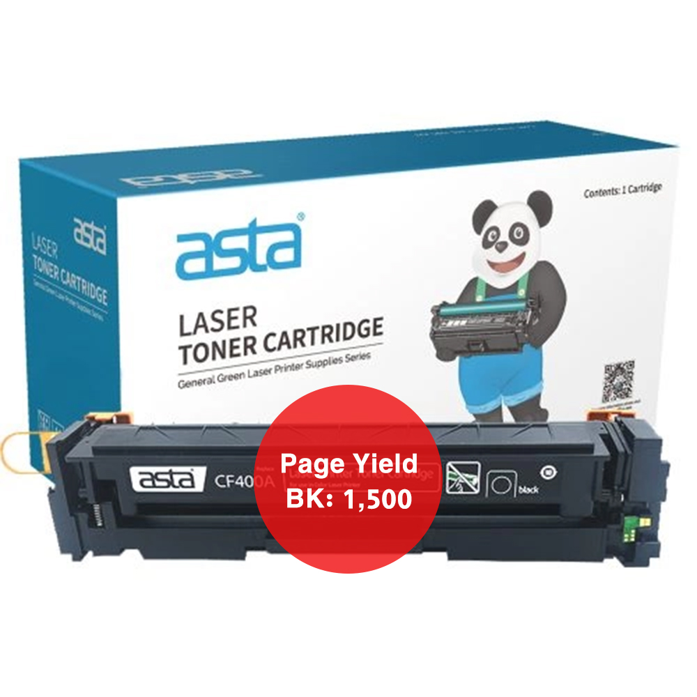 ASTA TONER CF400A/CF540A  (201A/203A/054) -  BLACK