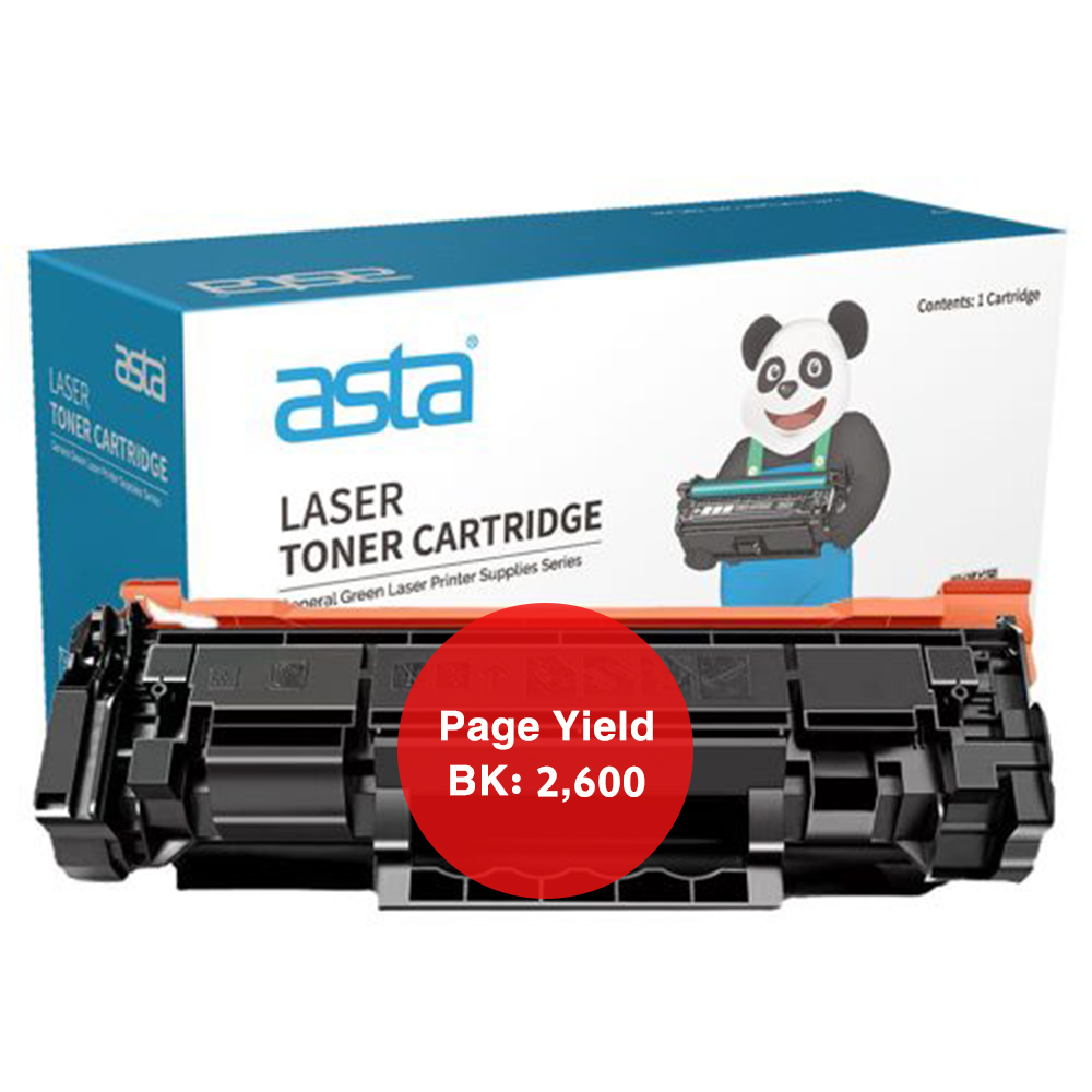 ASTA TONER W1360A/136A (WITH CHIP) -  BLACK