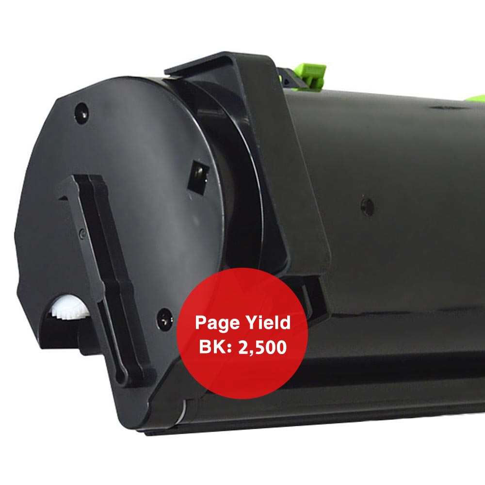 ASTA TONER LEXMARK MS317/417/517/617 - BLACK