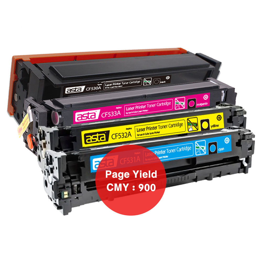 ASTA TONER HP CF531A - CYAN