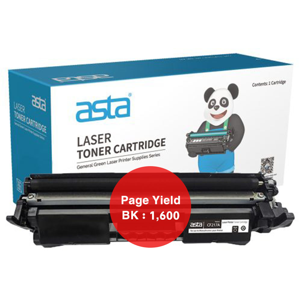 ASTA TONER HP CF217A - BLACK