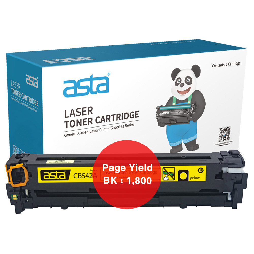 ASTA TONER CB542A - 322A - 212A YELLOW