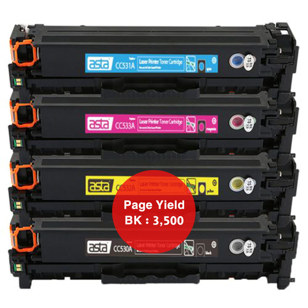 ASTA TONER HP CE410A/CC530A /CF380 - BLACK