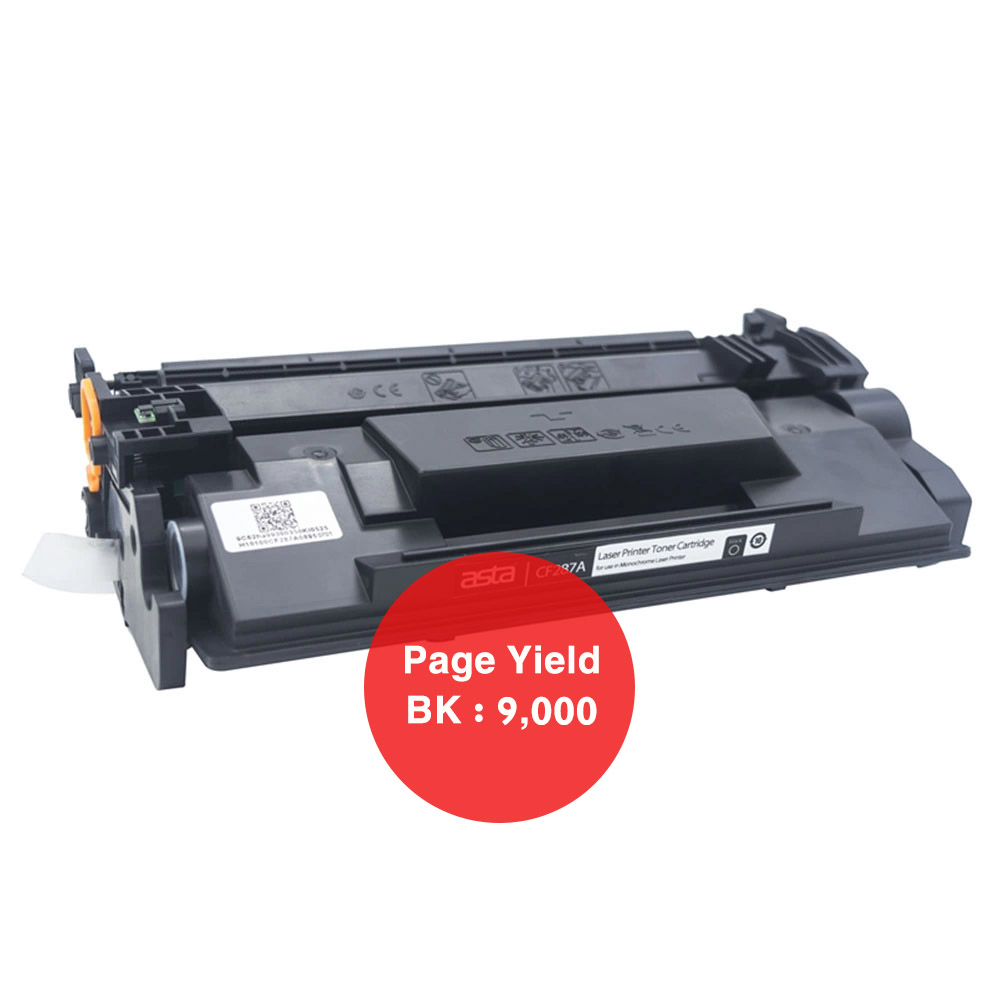 ASTA TONER HP CF287A- BLACK
