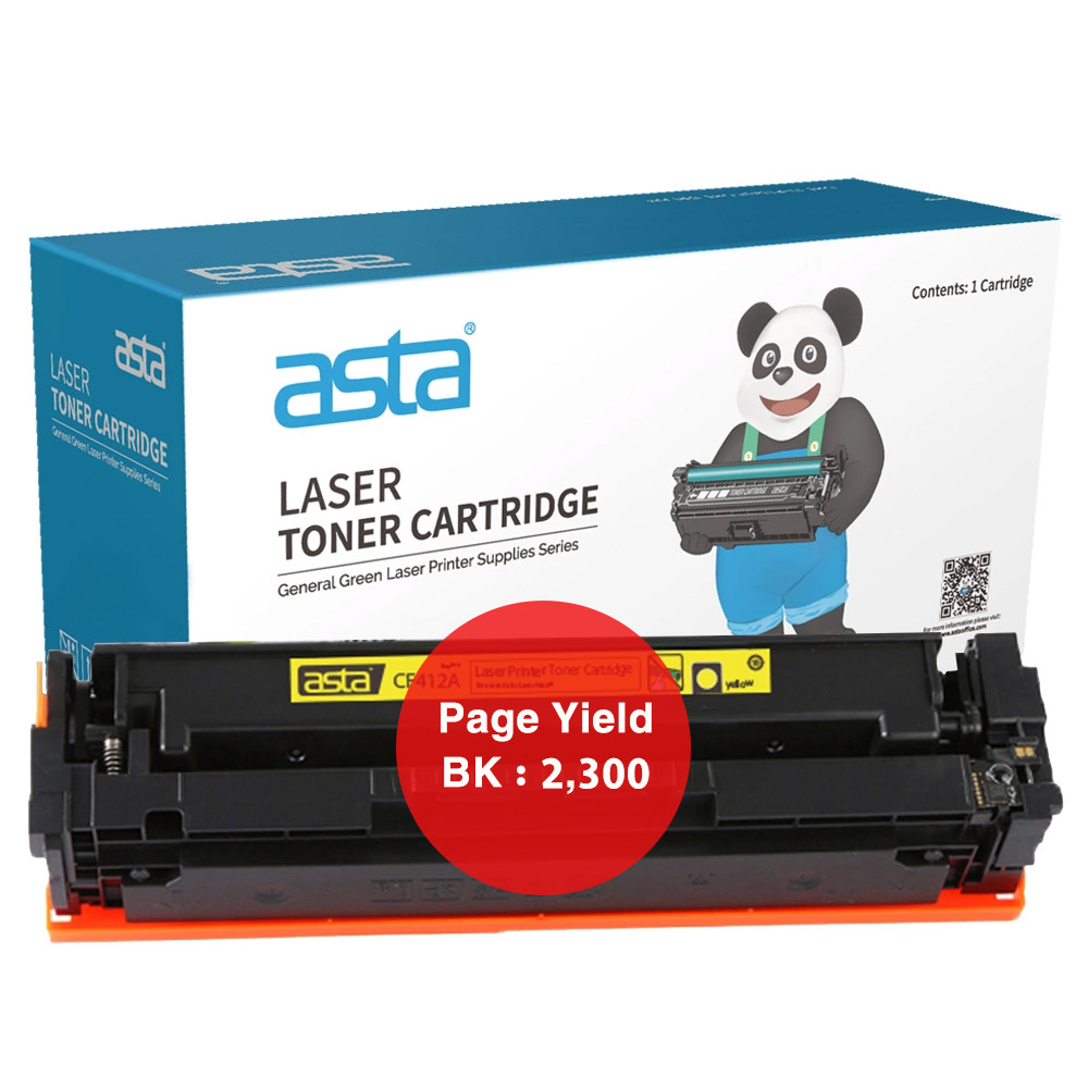 ASTA TONER HP CF412A - YELLOW