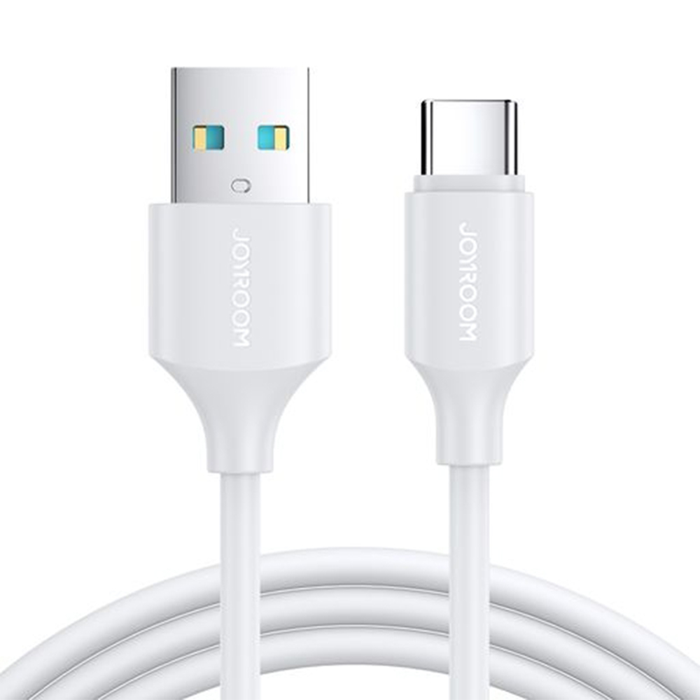 JOYROOM - S-UC027A9 3A USB-A to Type-C Fast Charging Data Cable 1m-Colors / White