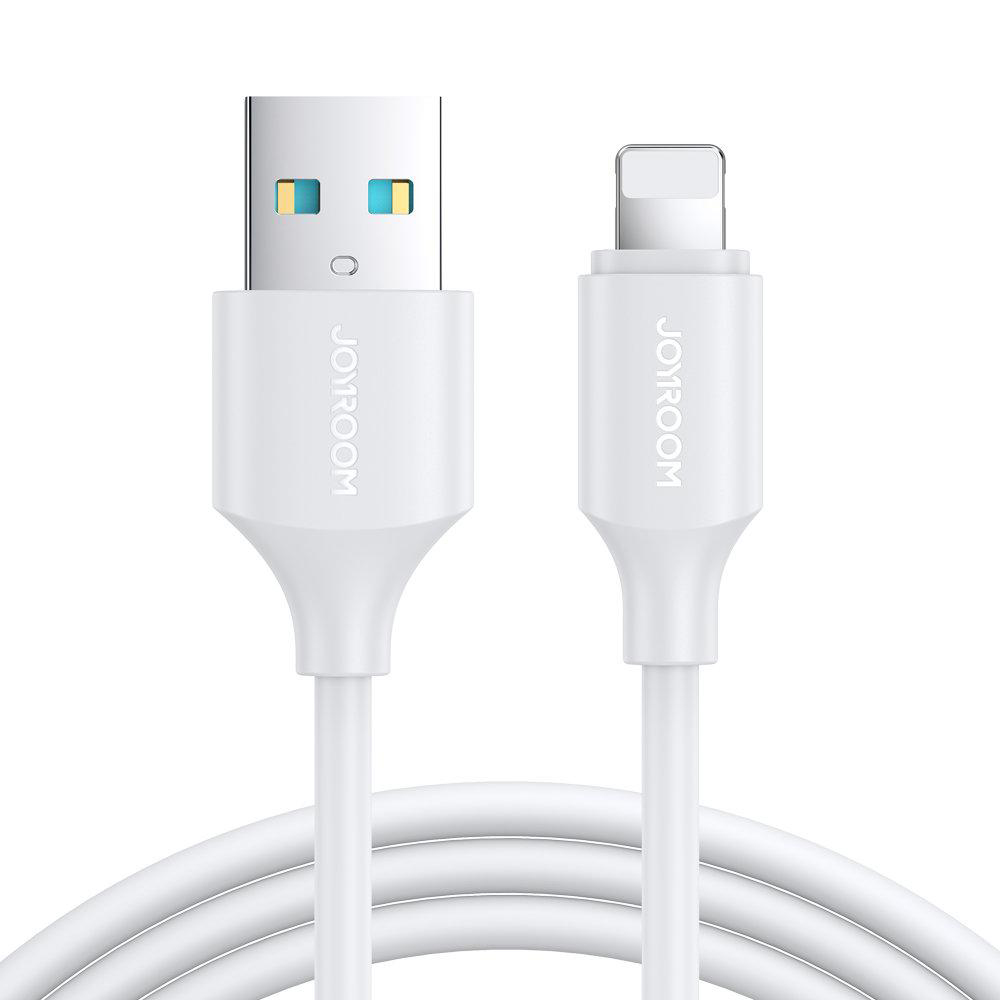 JOYROOM - S-UL012A9 2.4A USB-A to Lightning Fast Charging Data Cable 1m-Colors / White