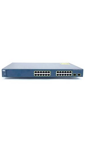 سويتش مستعمل سيسكو WS-C3560-24PS-S 24 منفذ